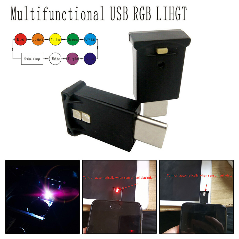 Car Interior Neon Light Usb - 1pc USB-C led innen licht neon