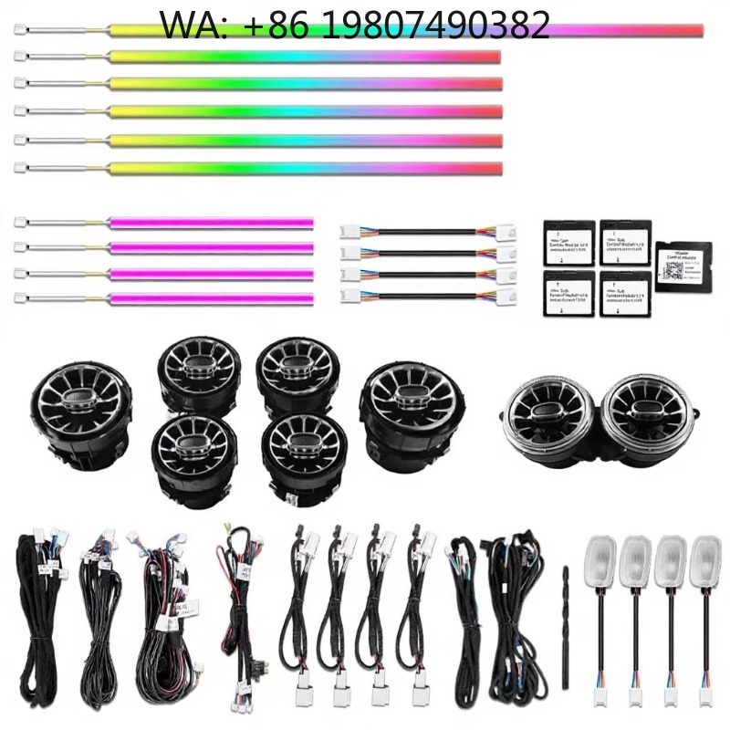 Car Ambient Lighting 64 Color - W217 W222 Coupé Dynamischer C217 Lichtstreifen,