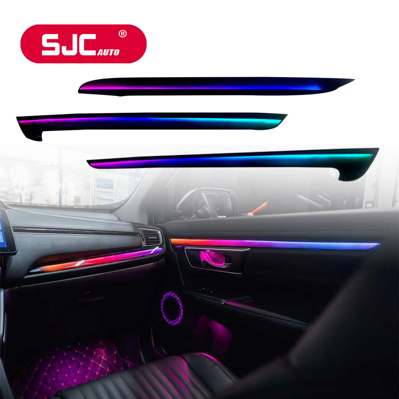 Car Ambient Lighting 64 Color - NewSJC Auto 64-Farben Innenraum-LED-Kit für Honda