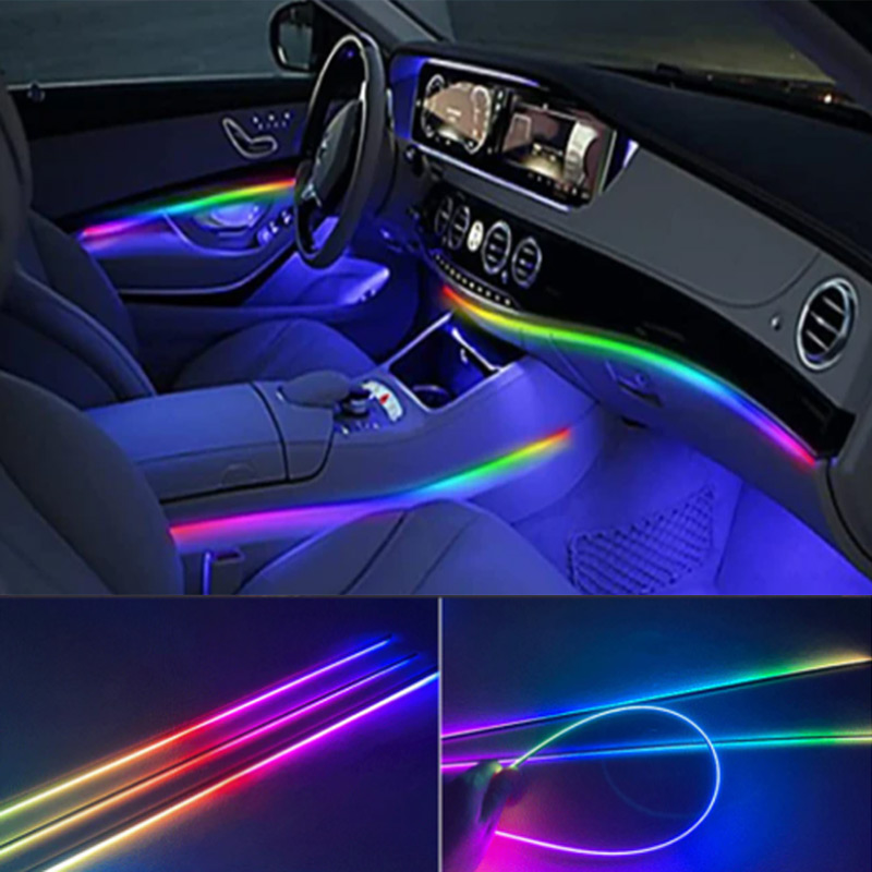 Car Dashboard Light Fiber Optic - Guadsun 75CM 110CM LED Streifen Wichtigsten