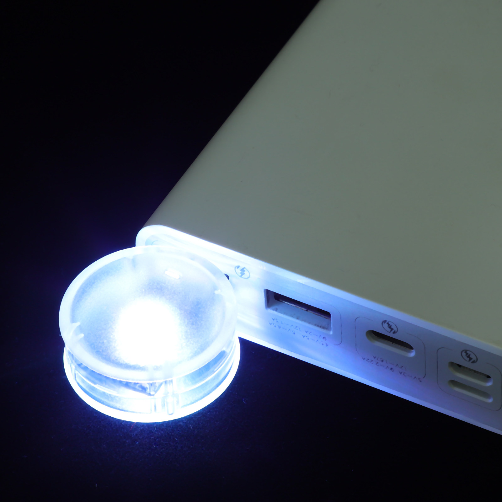 Car Ambient Light Sound Activated - Intelligentes, schallaktiviertes USB-Nachtlicht, RGB-Auto-Innenraum-LED-Beleuchtung, tragbare Sprachsteuerung,