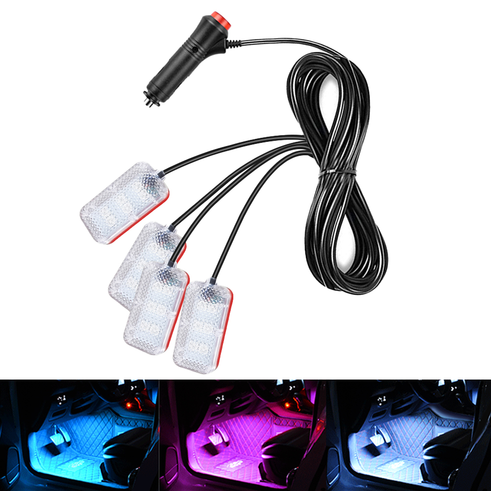 Car Interior Neon Light Usb - LED Auto Neon Licht Fuß Licht