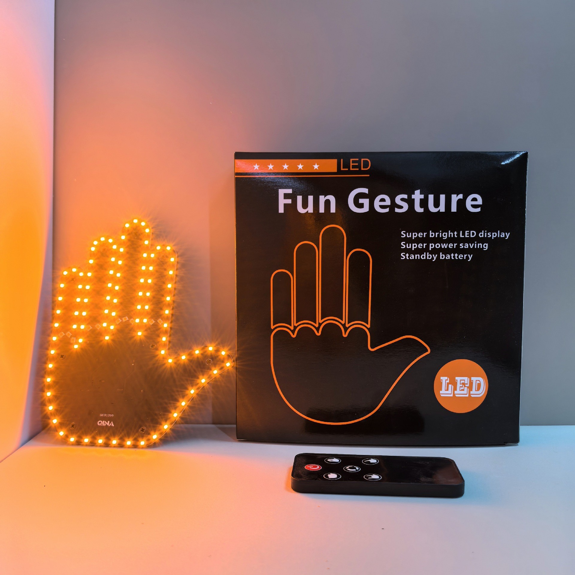 Auto LED Finger Lichter Lustig – Car Ambient Light Kit With Remote Bewertung und Preis