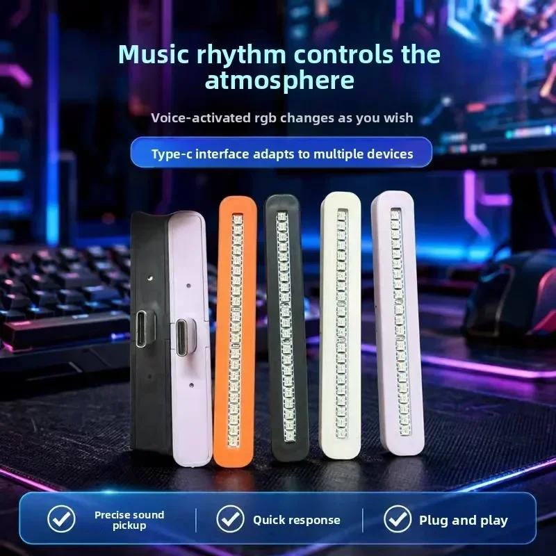 Exquisite USB-C RGB Soundaktiv – Car Ambient Light Sound Activated Bewertung und Preis