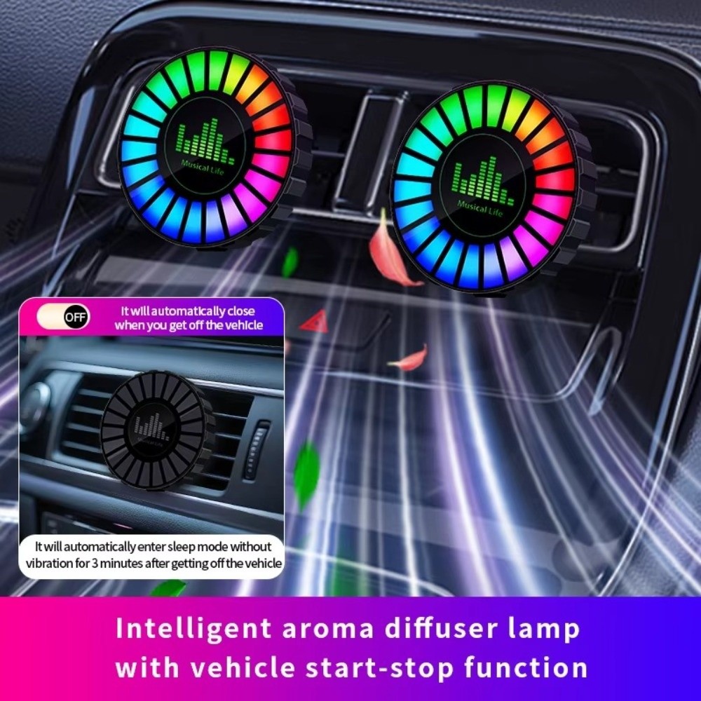 Wiederaufladbare Auto-Ambiente – Car Ambient Light Sound Activated Bewertung und Preis