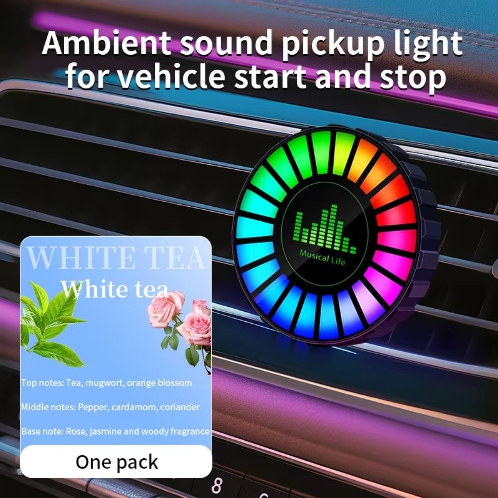 Wiederaufladbare Auto-Ambiente – Car Ambient Light Sound Activated Bewertung und Preis
