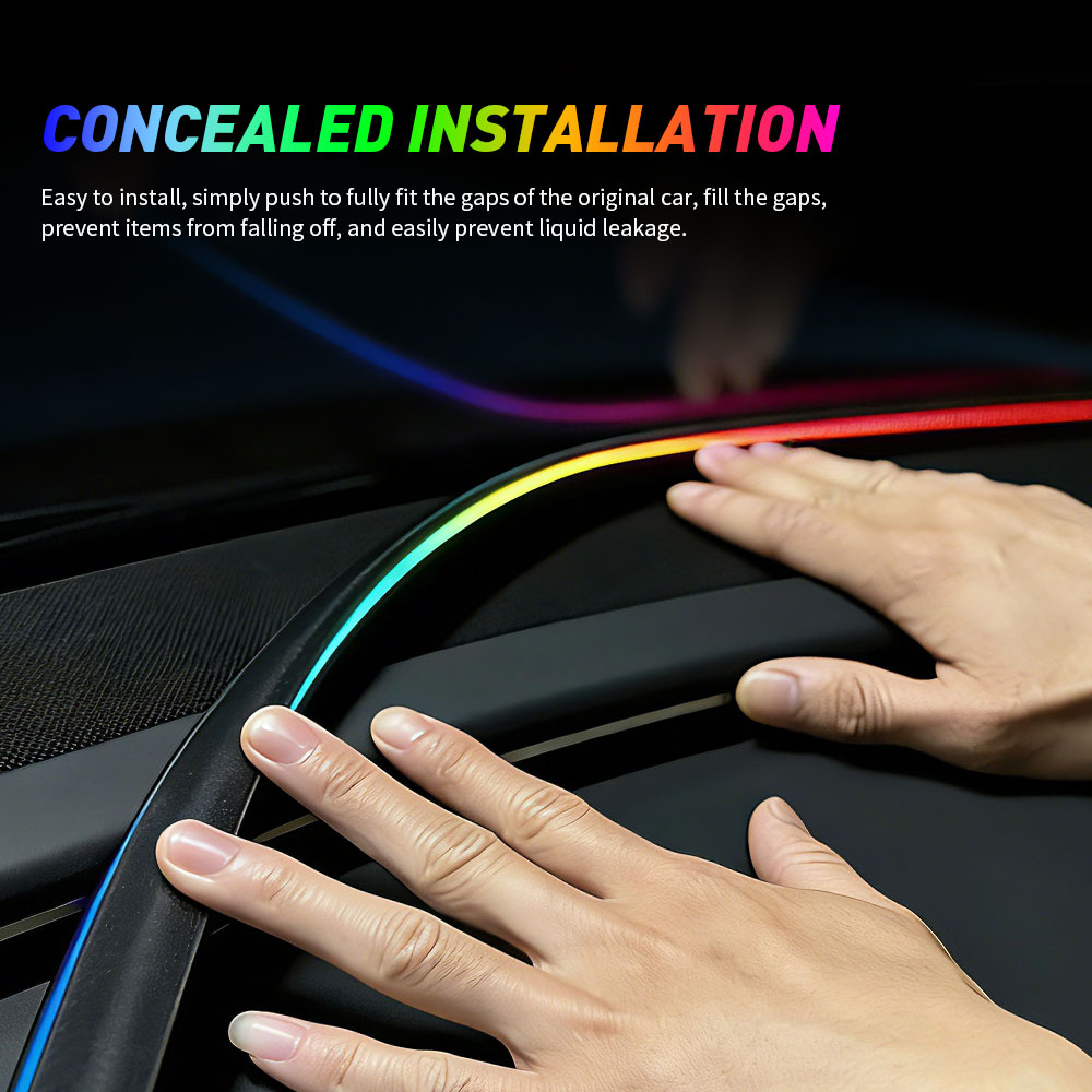 140/150CM Auto-Windschutzschei – Car Interior Led Strip App Control Bewertung und Preis