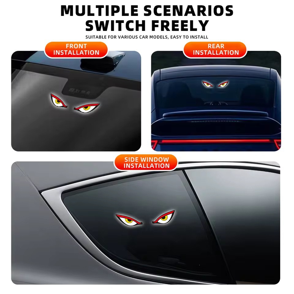 Solar-Auto-Dämonenauge-Licht,  – Car Interior Neon Light Usb Bewertung und Preis