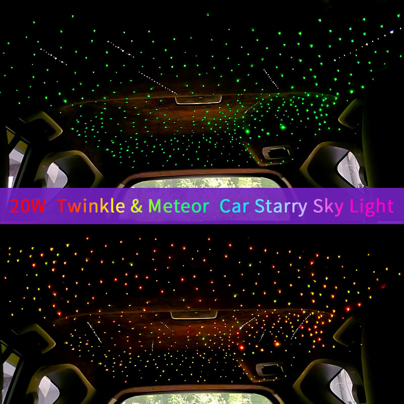 20W Meteor Twinkle Auto Starry – Car Roof Star Light Fiber Optic Bewertung und Preis