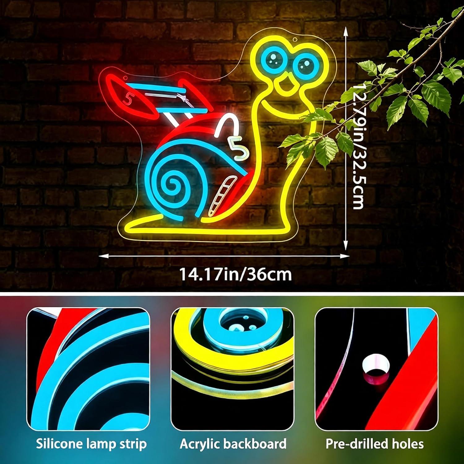 Turbo Snail Rennwagen Neon-Sch – Car Interior Neon Light Usb Bewertung und Preis
