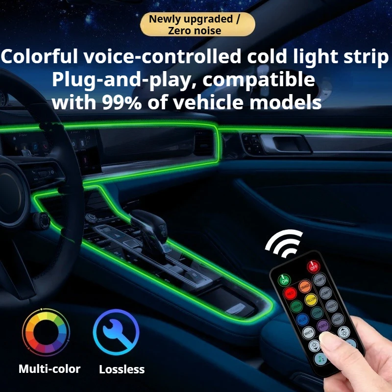 Auto RGB LED Innenraum-Ambient – Car Ambient Light Sound Activated Bewertung und Preis