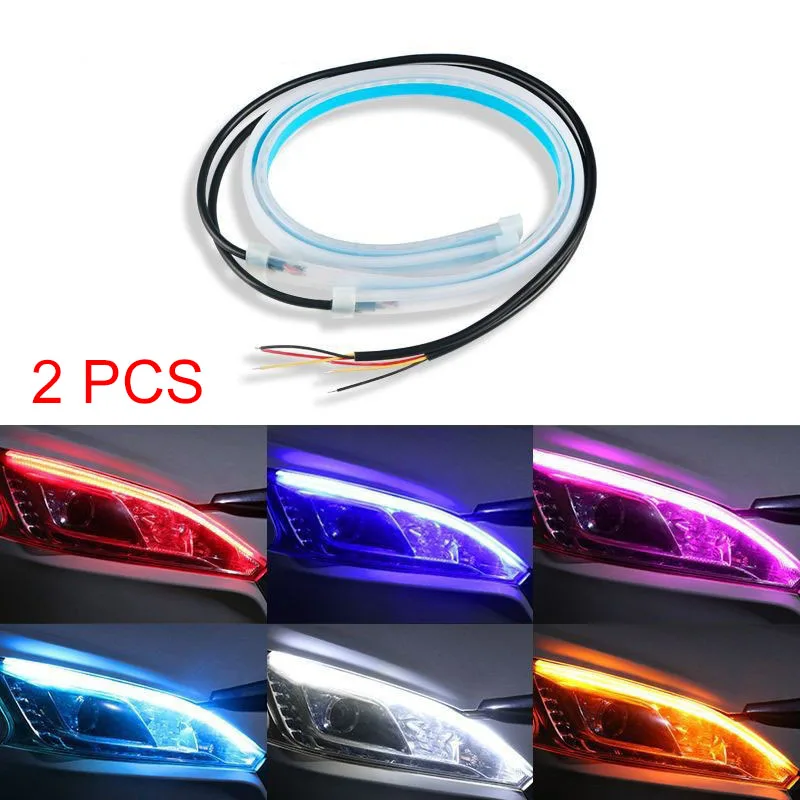 2 Stück Auto DRL flexible wass – Car Led Strip 12V Waterproof Bewertung und Preis