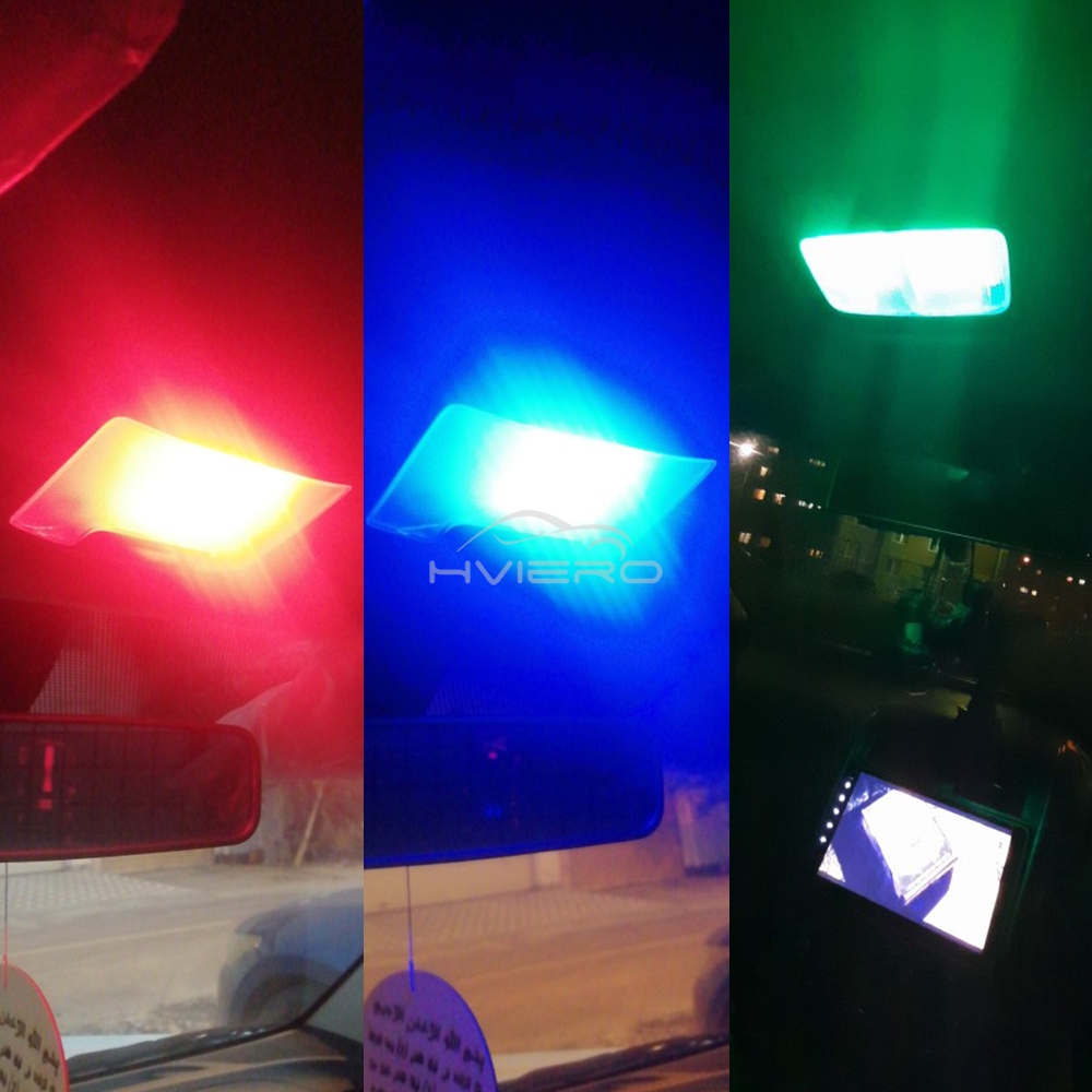 2 Stück T10 LED RGB Innenbeleu – Car Ambient Light Kit With Remote Bewertung und Preis