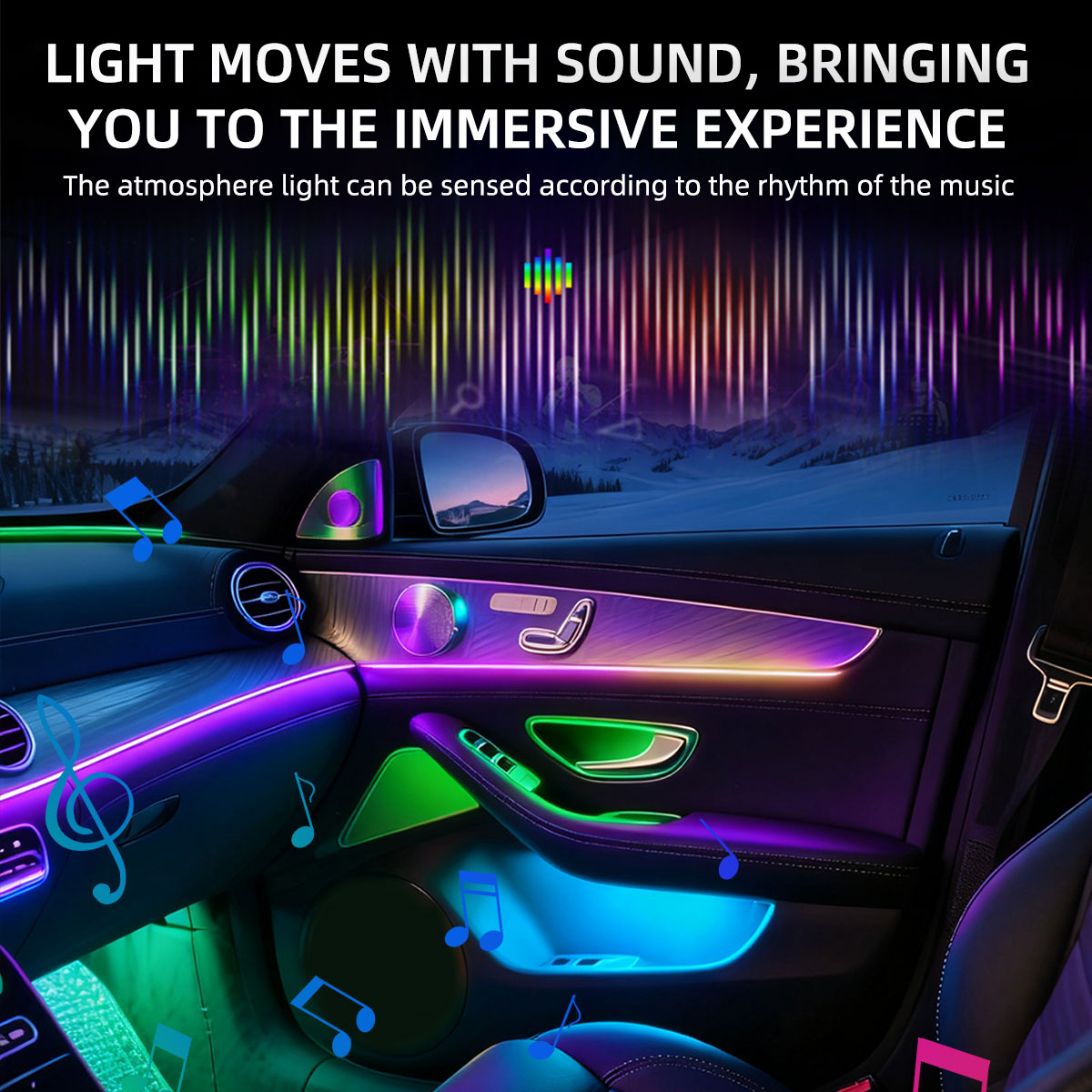 6/10/14/18in1 Led Acryl Auto W – Car Ambient Light Kit With Remote Bewertung und Preis