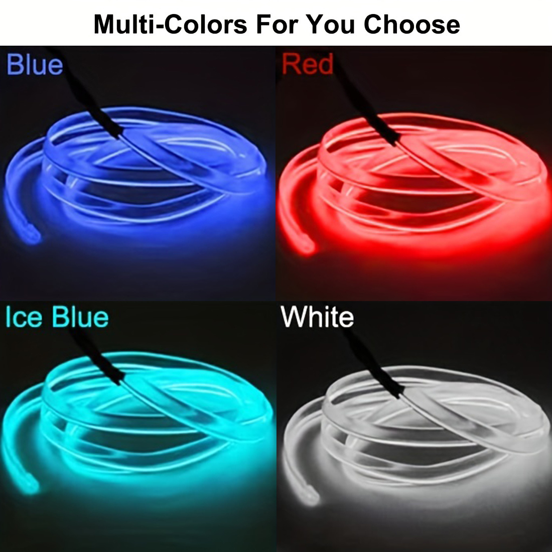 5m Neon-LED-Autoinnenbeleuchtu – Car Interior Neon Light Usb Bewertung und Preis