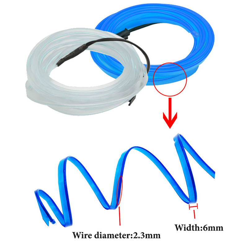 3/5M Auto-Innenraum-LED-Lichtl – Car Interior Neon Light Usb Bewertung und Preis