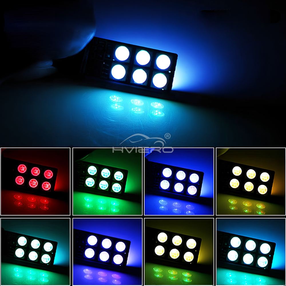 2X Auto Innen Dekoration LED T – Car Ambient Light Kit With Remote Bewertung und Preis