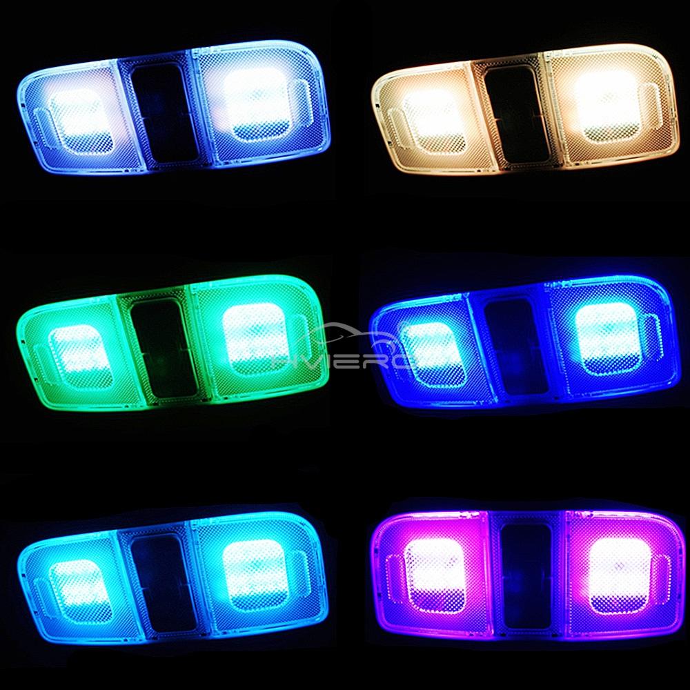 2X Auto Innen Dekoration LED T – Car Ambient Light Kit With Remote Bewertung und Preis