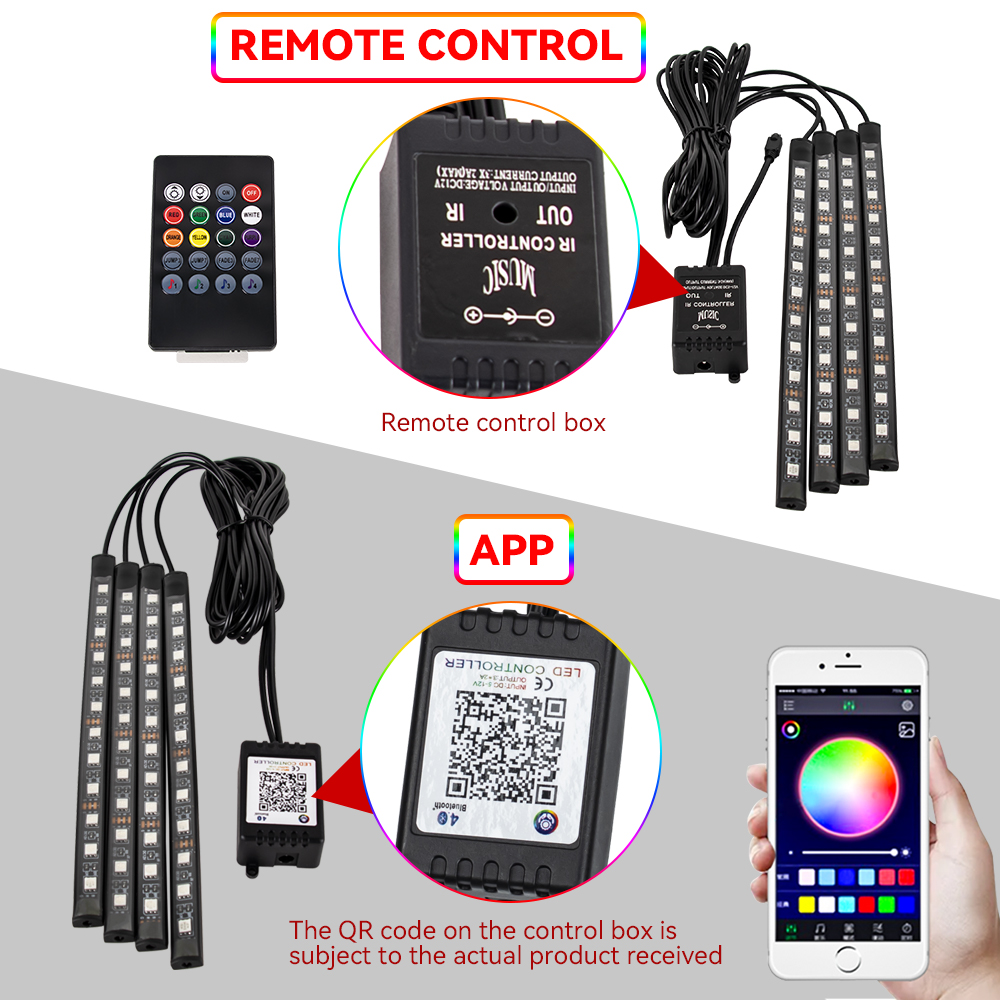 12V Auto Motoren Dekor Lampe 4 – Car Led Strip 12V Waterproof Bewertung und Preis