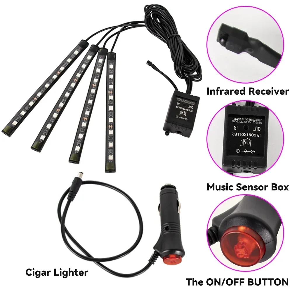 Neon LED RGB Auto Unterlicht B – Car Led Strip 12V Waterproof Bewertung und Preis