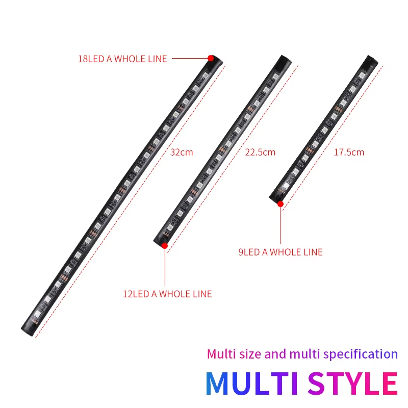 RGB Hintergrundbeleuchtung Fer – Car Interior Led Strip App Control Bewertung und Preis