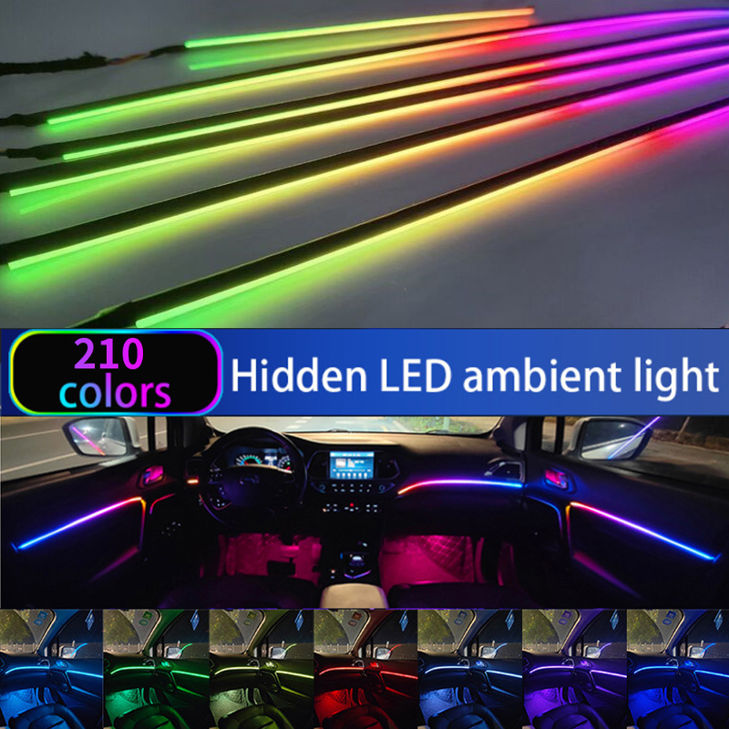 Auto Umgebungslicht/64 Farben  – Car Ambient Lighting 18 In 1 Bewertung und Preis