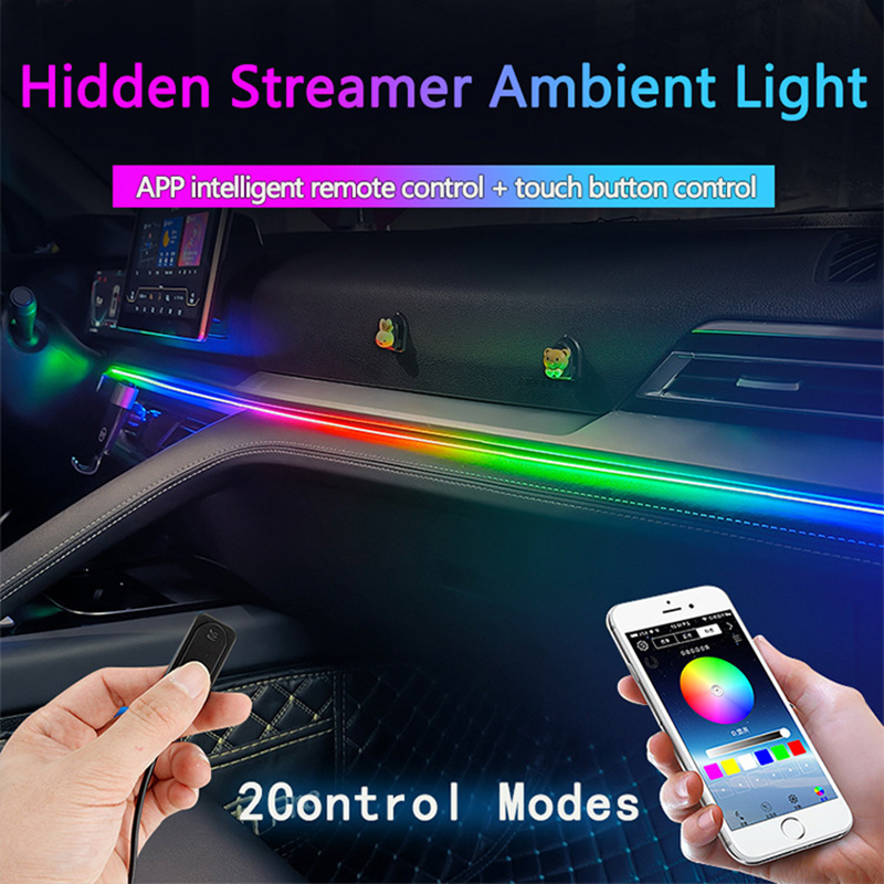 Auto Umgebungslicht/64 Farben  – Car Ambient Lighting 18 In 1 Bewertung und Preis