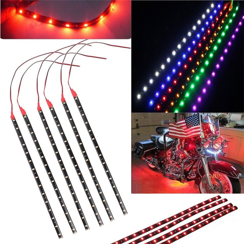 6PCS wasserdichte 15 SMD DC 12 – Car Led Strip 12V Waterproof Bewertung und Preis