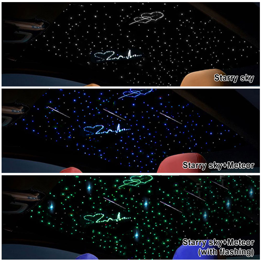 32W RGBW Doppelkopf Auto-Meteo – Car Roof Star Light Fiber Optic Bewertung und Preis