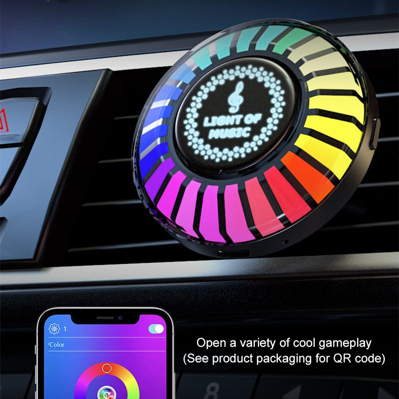 Pop Auto Musik Rhythmus Licht  – Car Ambient Light Sound Activated Bewertung und Preis