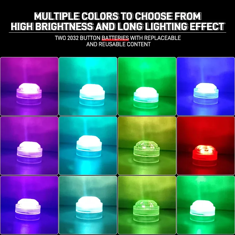 Kabellose Klebende LED-Autoinn – Car Ambient Light Kit With Remote Bewertung und Preis