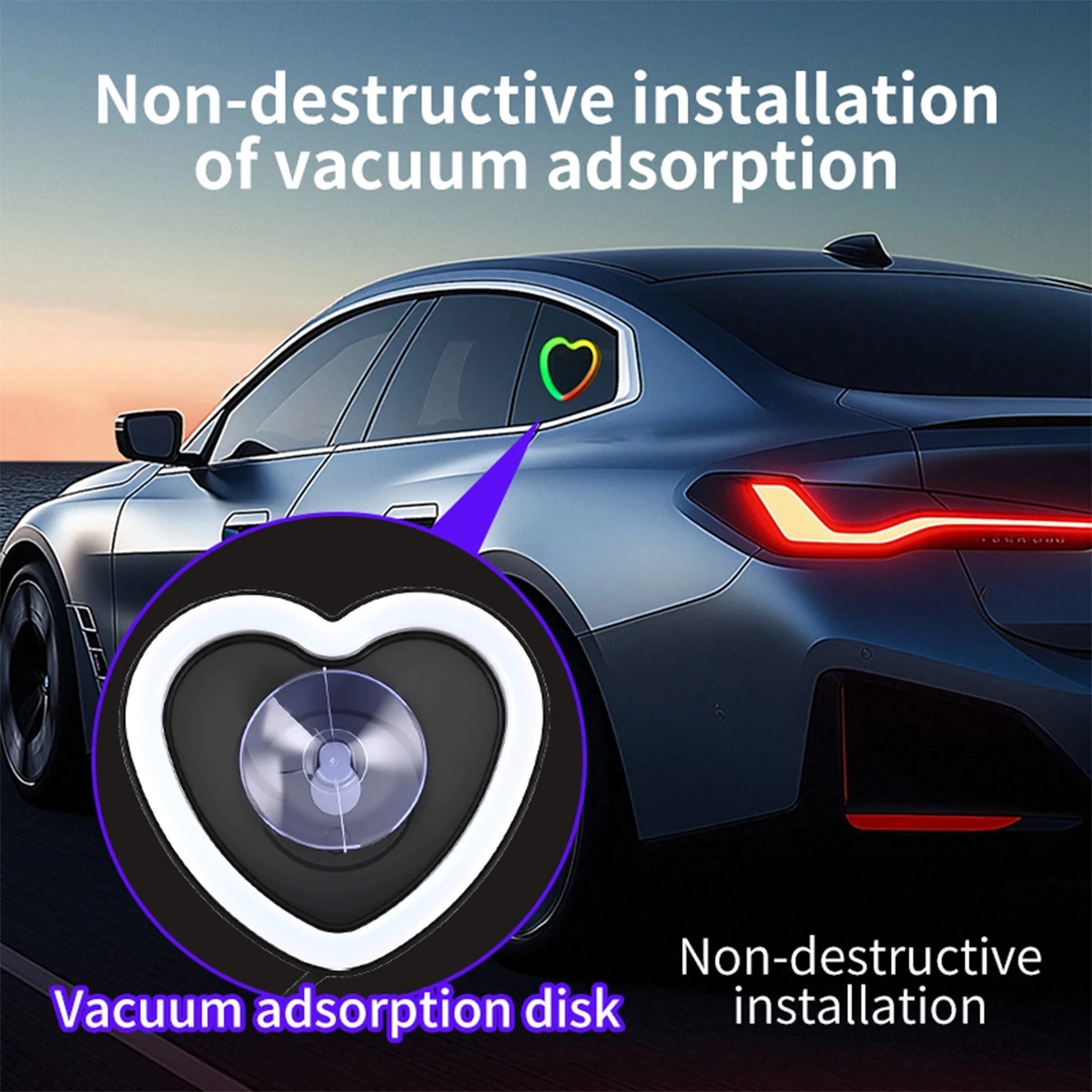 Neonlicht Symphony Auto Dreiec – Car Interior Neon Light Usb Bewertung und Preis