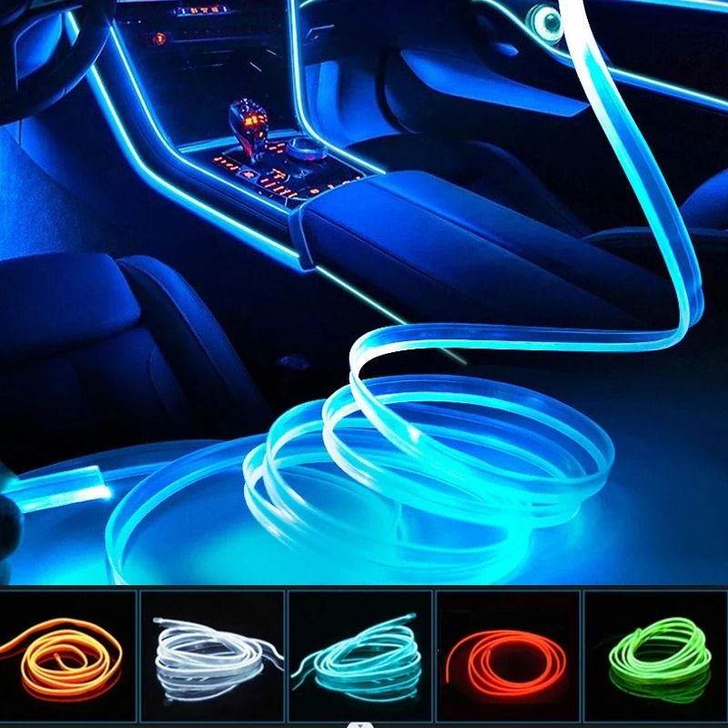Auto Umgebung El Draht LED USB – Car Interior Neon Light Usb Bewertung und Preis