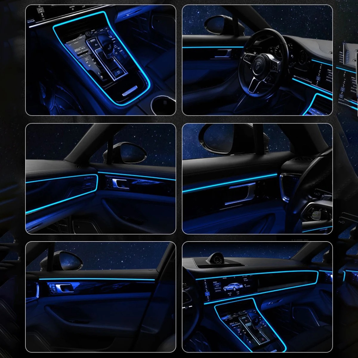 Auto Umgebung El Draht LED USB – Car Interior Neon Light Usb Bewertung und Preis
