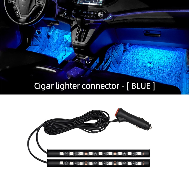 Auto Neonlicht Fuß licht LED I – Car Interior Neon Light Usb Bewertung und Preis