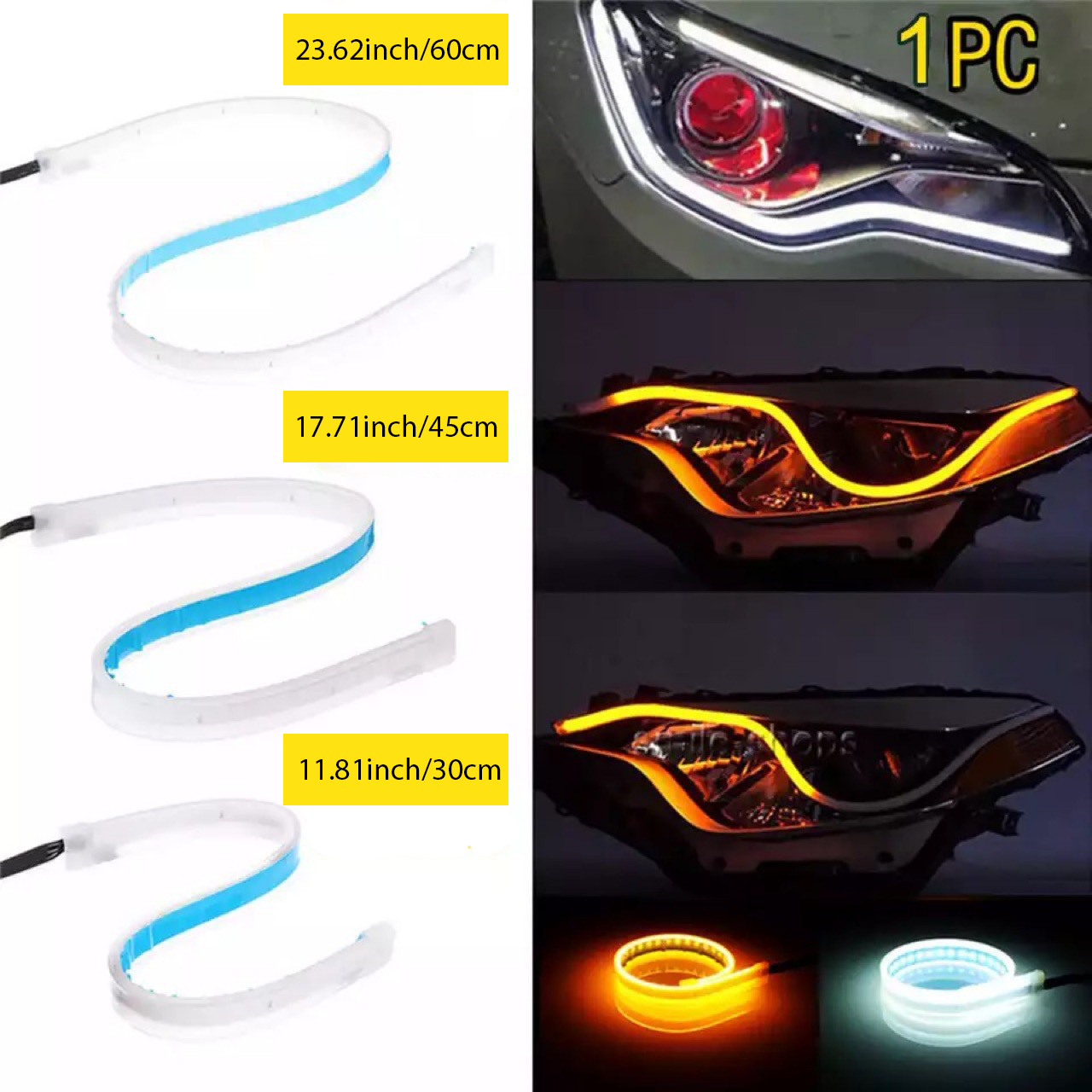 1 Stück 12V Flexibles LED-Tagf – Car Led Strip 12V Waterproof Bewertung und Preis