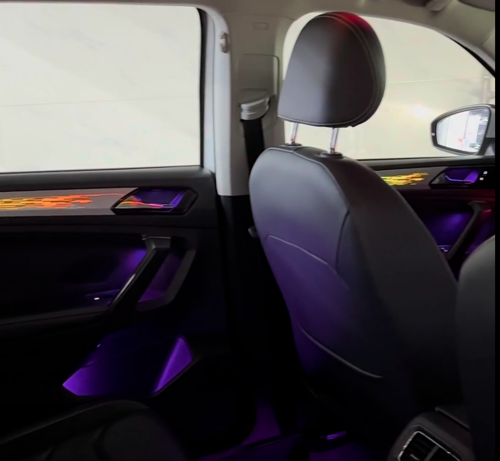 RGB-Ambientebeleuchtungs-Kit f – Car Ambient Light Door Panel Acrylic Bewertung und Preis