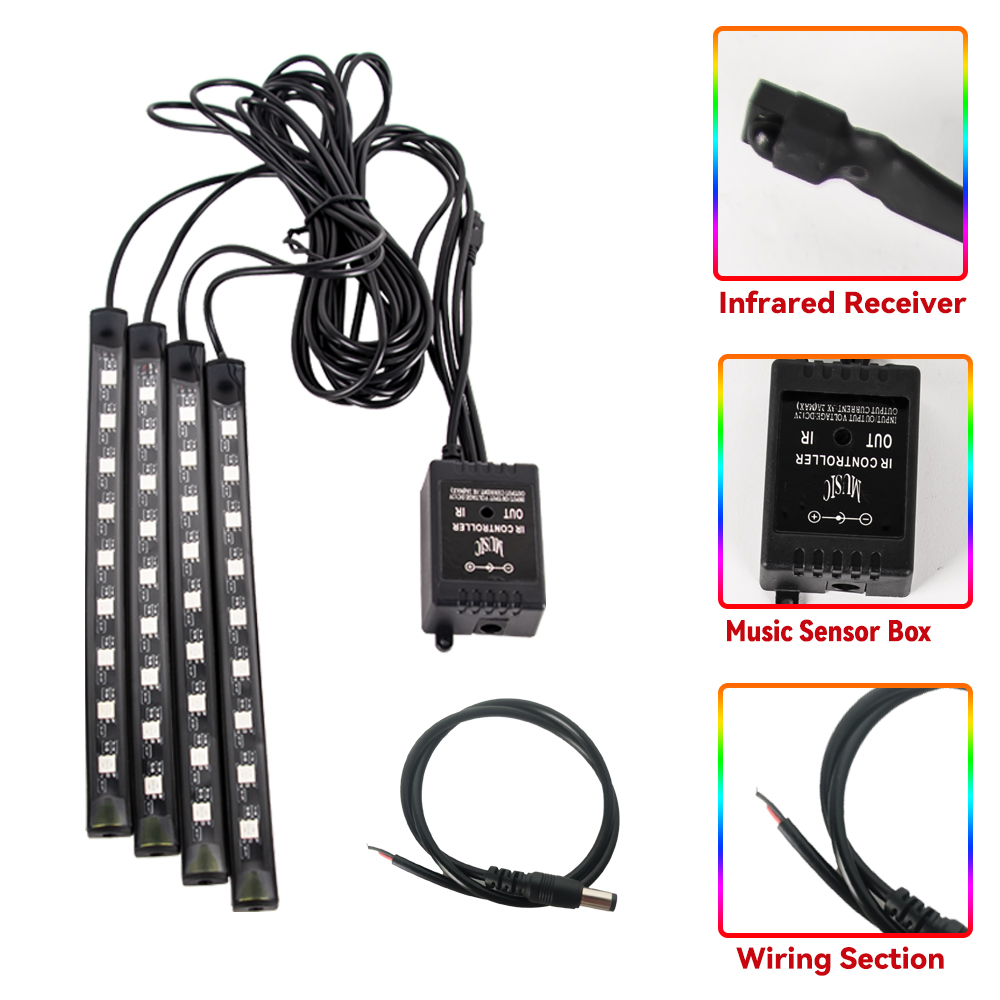 LED Motorrad Auto Atmosphäre F – Car Led Strip 12V Waterproof Bewertung und Preis