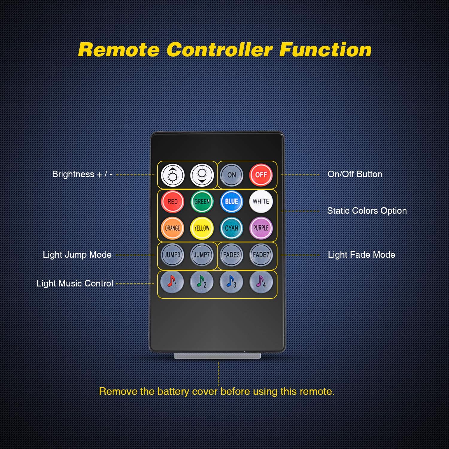 Nilight - TR-06 4 Stück 48 LED – Car Interior Led Strip App Control Bewertung und Preis