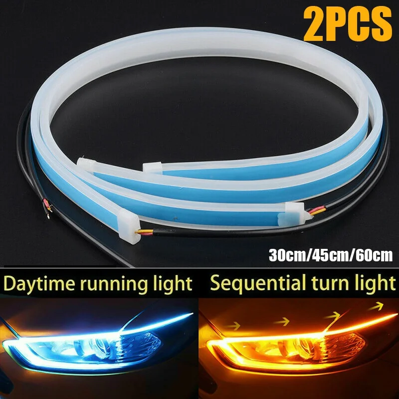 2Pcs 12V Led Guide Streifen Sc – Car Led Strip 12V Waterproof Bewertung und Preis