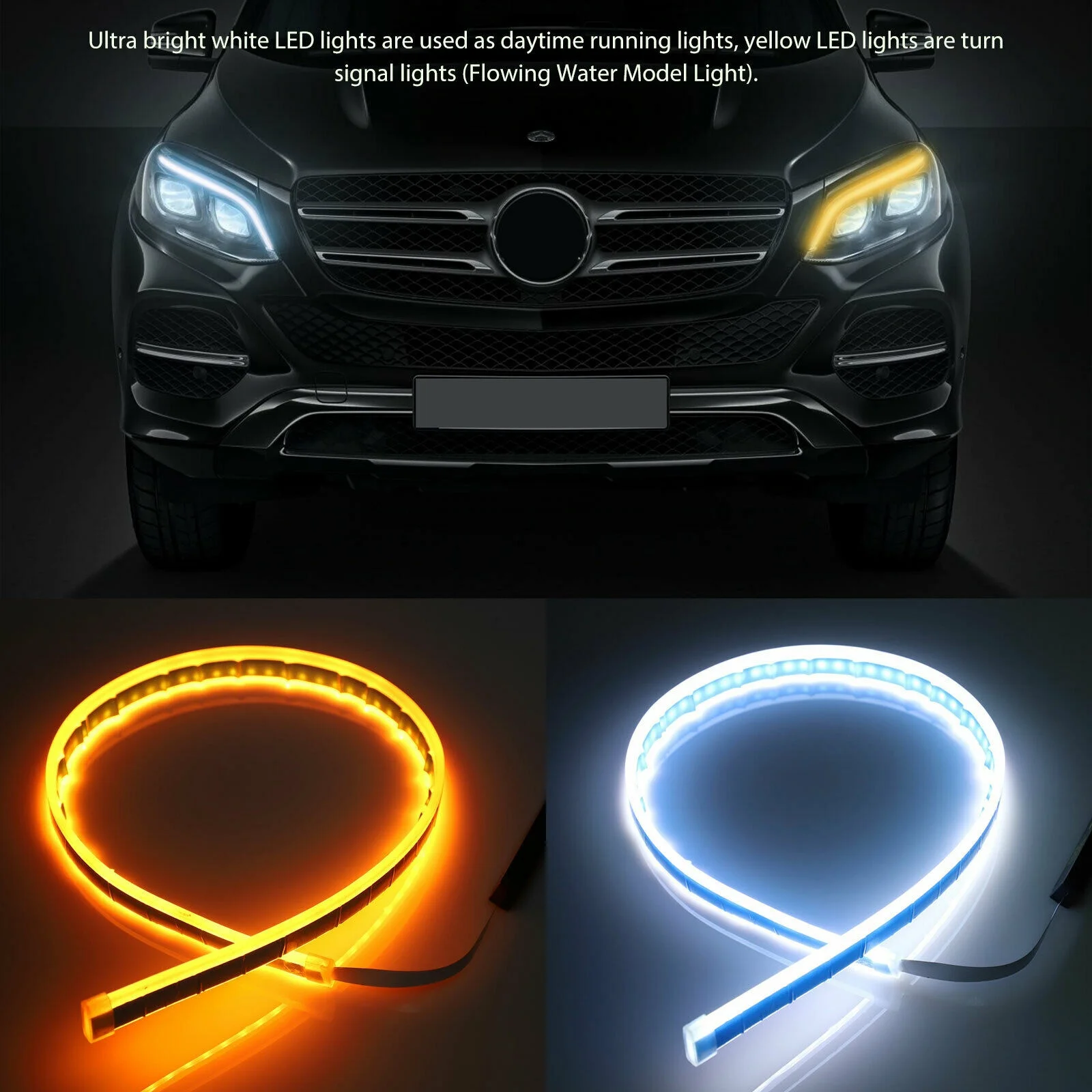 2Pcs 12V Led Guide Streifen Sc – Car Led Strip 12V Waterproof Bewertung und Preis