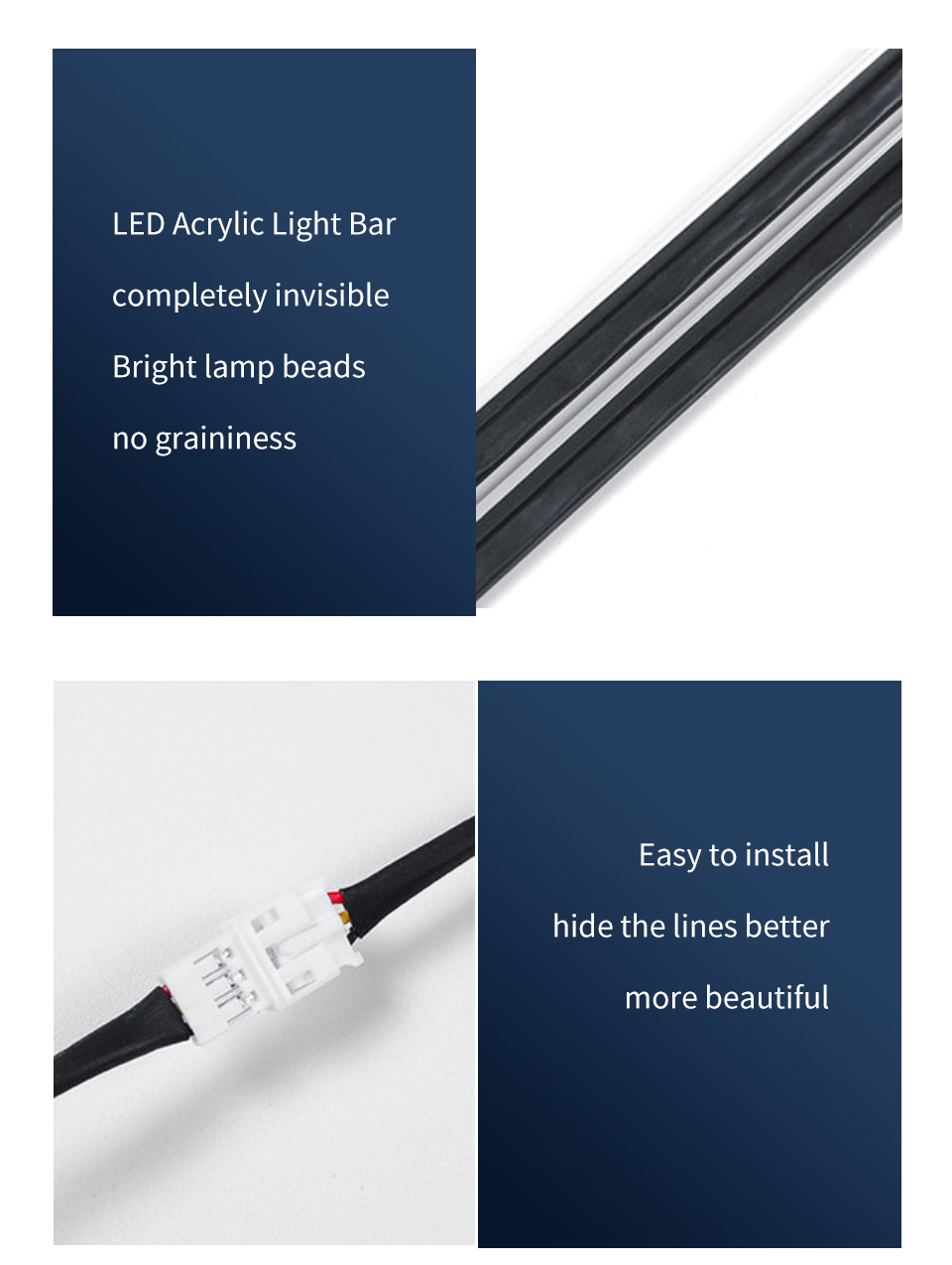 6/10/14/18 in 1 LED-Auto-Umgeb – Car Ambient Lighting 64 Color Bewertung und Preis