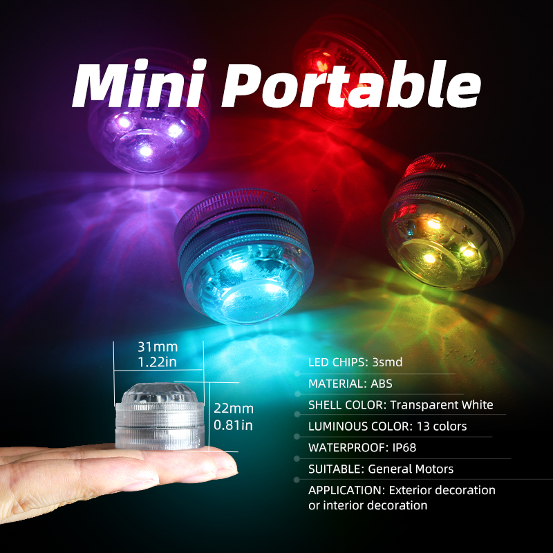 Kabellose LED-Autoinnenraumbel – Car Ambient Light Kit With Remote Bewertung und Preis