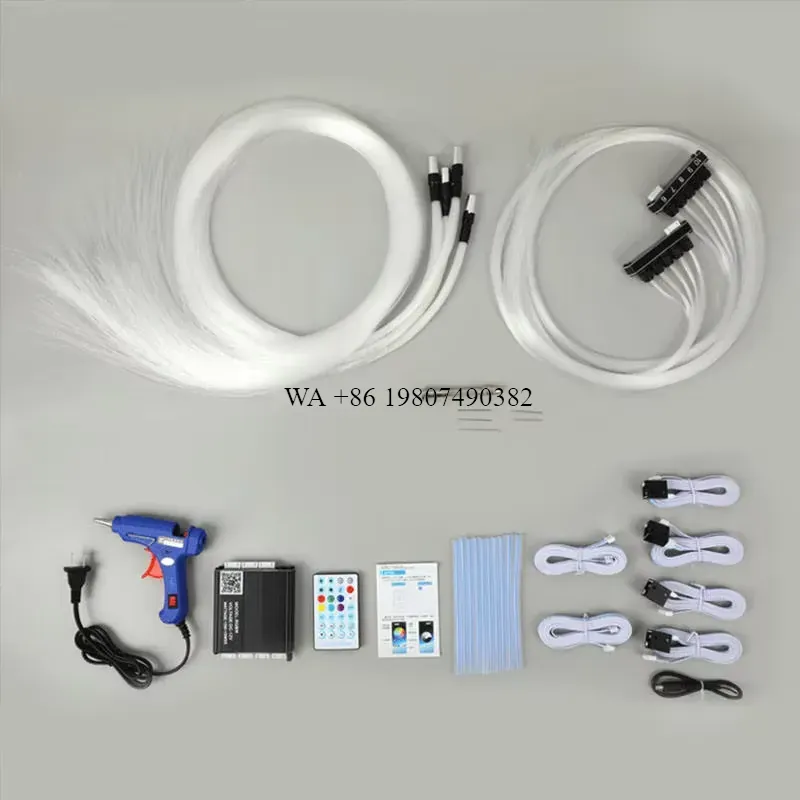 wmwmnu 16W RGBW Funkelndes Gla – Car Roof Star Light Fiber Optic Bewertung und Preis