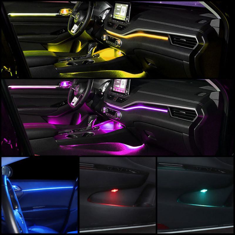 LED Auto-Innenraumbeleuchtung  – Car Dashboard Light Fiber Optic Bewertung und Preis