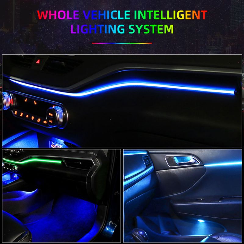 LED Auto-Innenraumbeleuchtung  – Car Dashboard Light Fiber Optic Bewertung und Preis