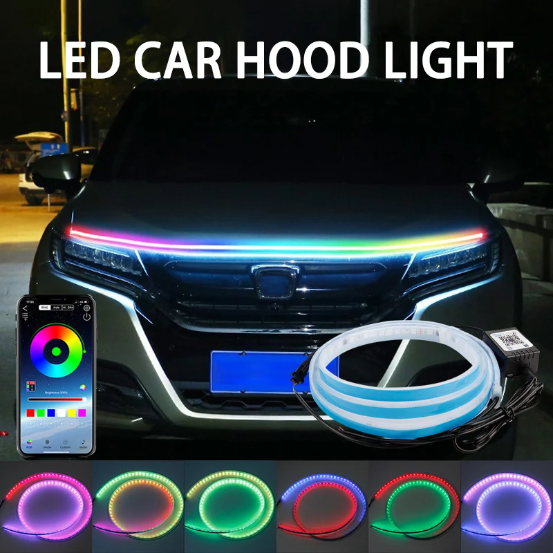 120/150/180 cm Auto Haube Deko – Car Led Strip 12V Waterproof Bewertung und Preis