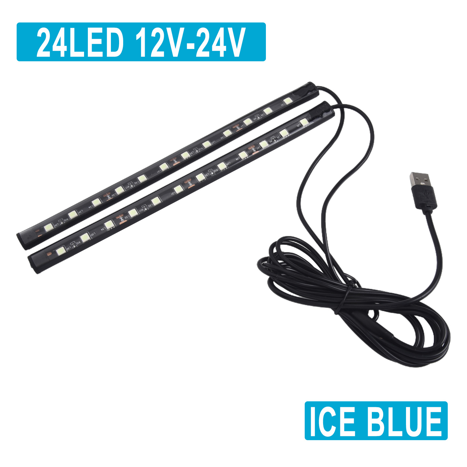 1,3 m Auto-LED-Fußraumbeleucht – Car Interior Led Strip App Control Bewertung und Preis