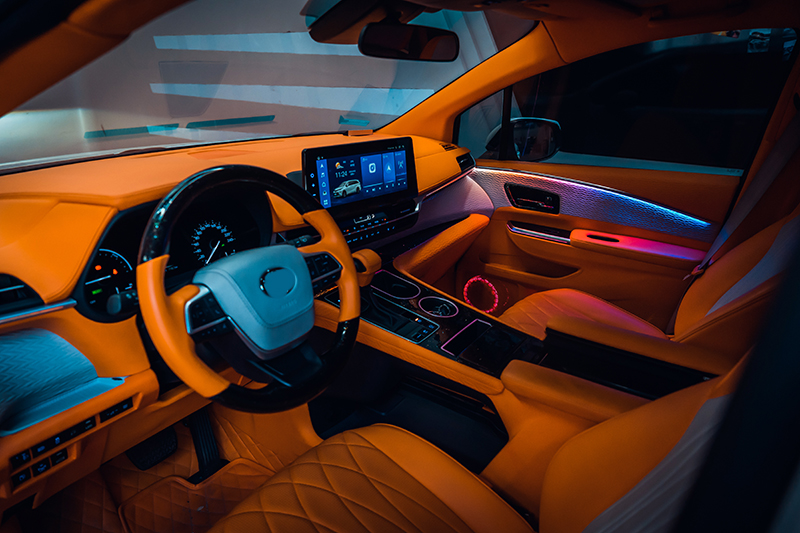 Aktive LED-Umgebungs licht fit – Car Ambient Lighting 64 Color Bewertung und Preis