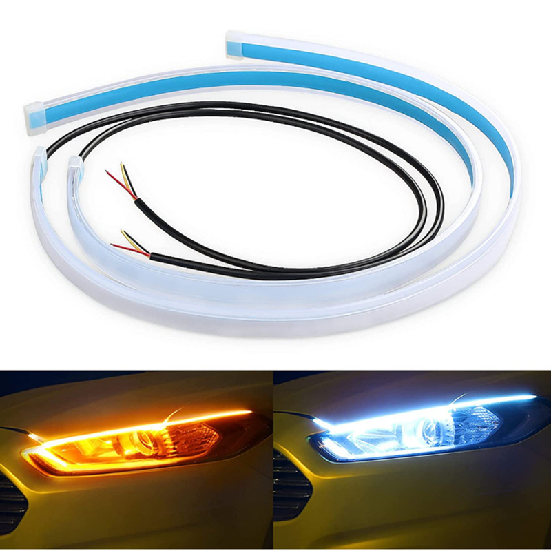 2 PCS DRL Auto Flexible LED Ta – Car Led Strip 12V Waterproof Bewertung und Preis